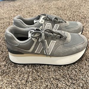 New Balance platform sneakers